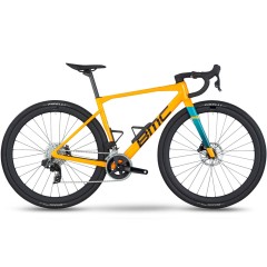 Велосипед гравел BMC Kaius 01 THREE Sram Rival AXS Orange/Black/Turquoise