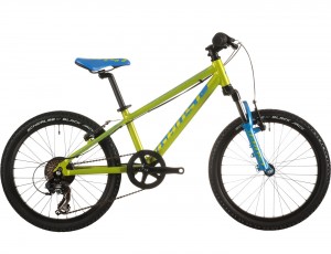 Велосипед детский GHOST Powerkid 20 2015 лимонный/голубой