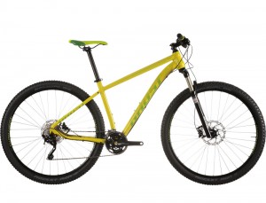 Велосипед MTB GHOST Tacana 7 2015 лимонный/зеленый